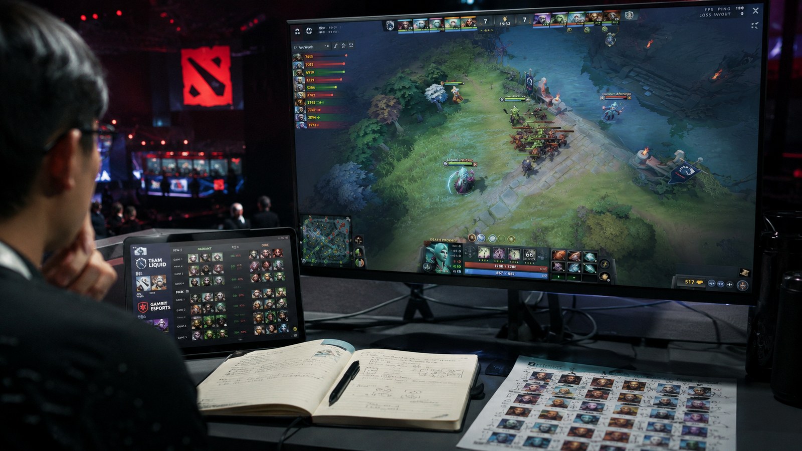 Dota 2 电竞栏目封面